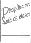 DISIPLINA EN SALA DE CLASES
